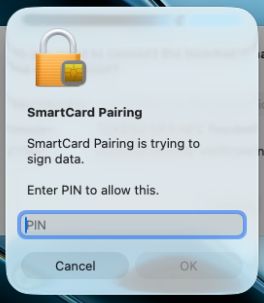 Guide - PIV Login on MacOS